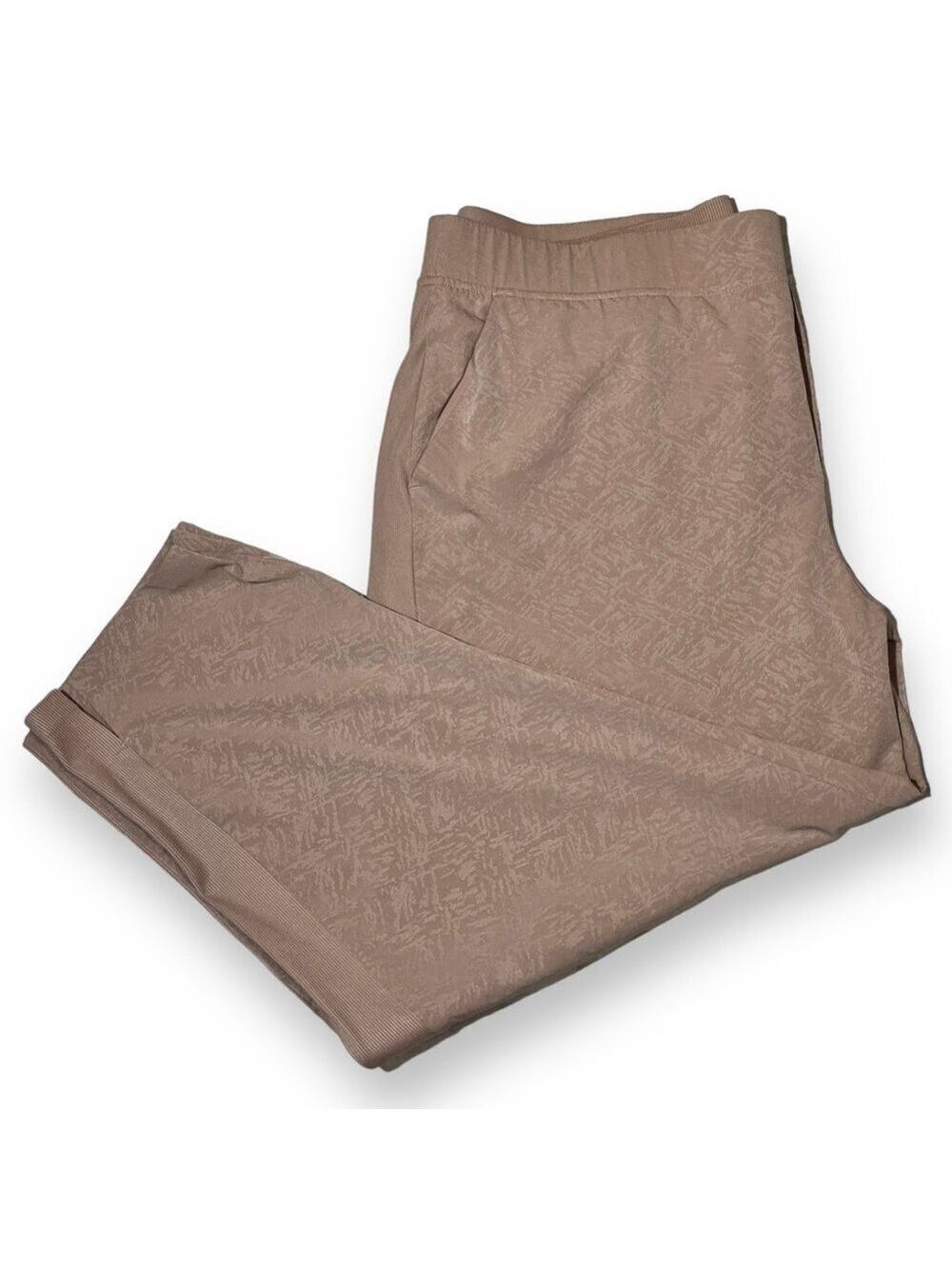 Athleta Women’s Brooklyn Textured Ankle Pant Dusty Rose Size 22